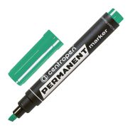 Маркер перманентный  Centropen скошенный зеленый 8576