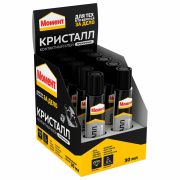 Клей универсальный Момент Кристалл прозр 30мл.