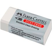 Ластик Faber-Castell «Dust Free», прямоугольный, картонный футляр, 41*18,5*11,5мм 187130