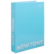 Папка-обложка на 2-х кольц. А5 Hatber Newtone pastel незабудка  ПК5_05025