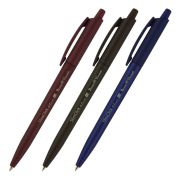 Ручка шариковая автоматическая Bruno Visconti «SlimClick.ORIGINAL»  0.5мм, синяя, 3 цвета корпуса 20-0075