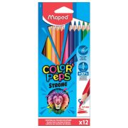 Карандаши 12 цв.  MAPED COLOR'PEPS STRONG, пластиковые, к/кор.   862712
