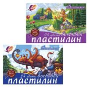 Пластилин 24цв. Фантазия восковой, со стеком, 420 гр., карт/кор Луч 25С 1525-08